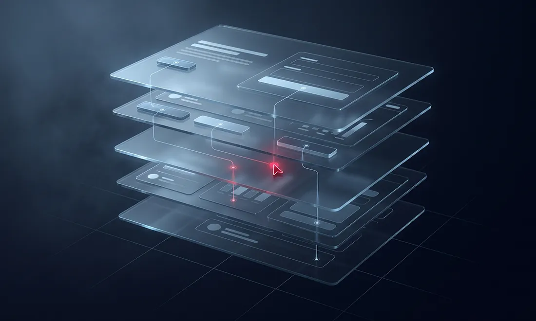 Interactive prototypes & system specs — illustration